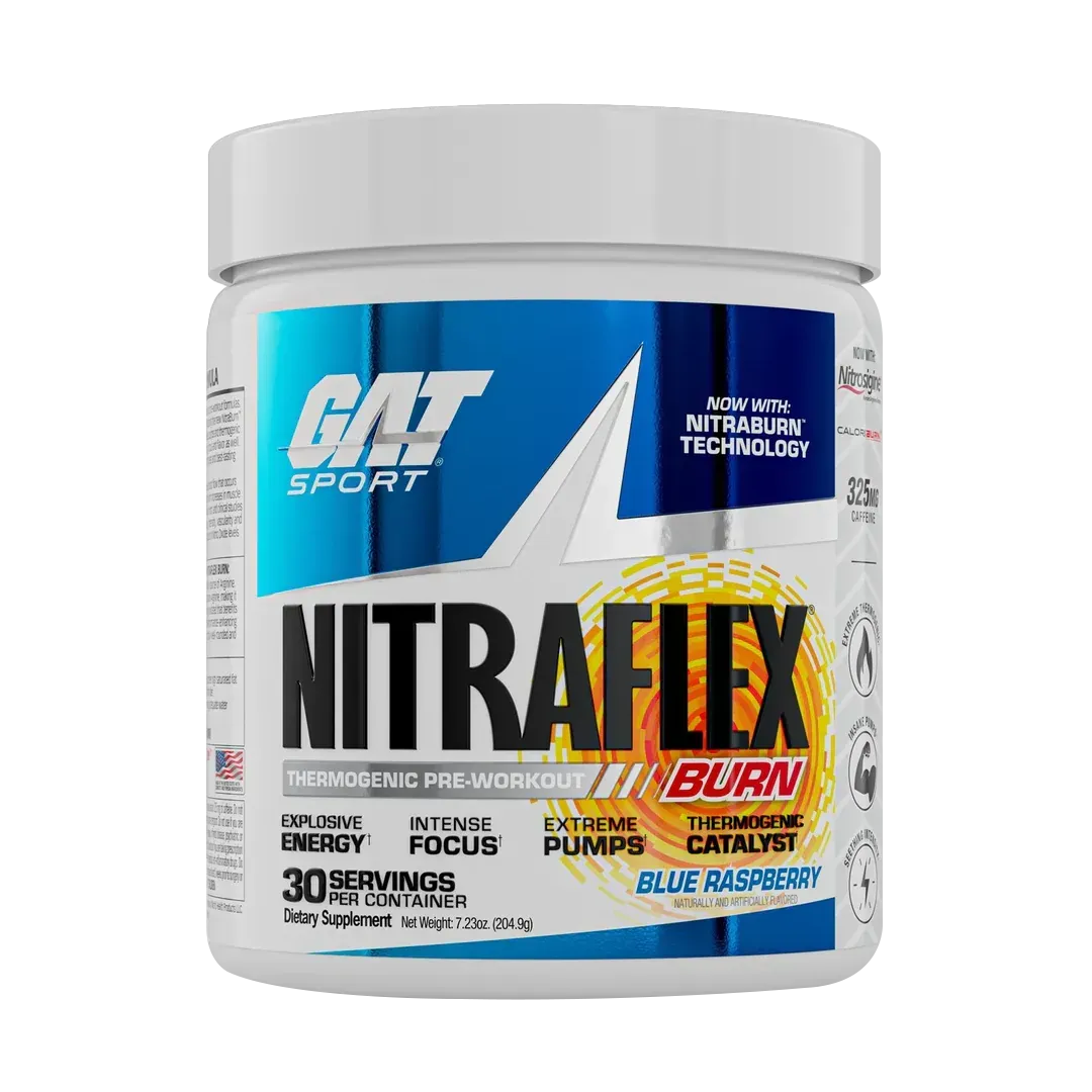 Buy GAT Nitraflex Burn Blue Raspberry In Pakistan