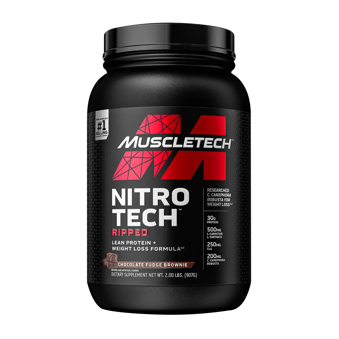 Buy Nitro Tech Ripped 2lbs in Paksitan Triple Chocolate Brownie