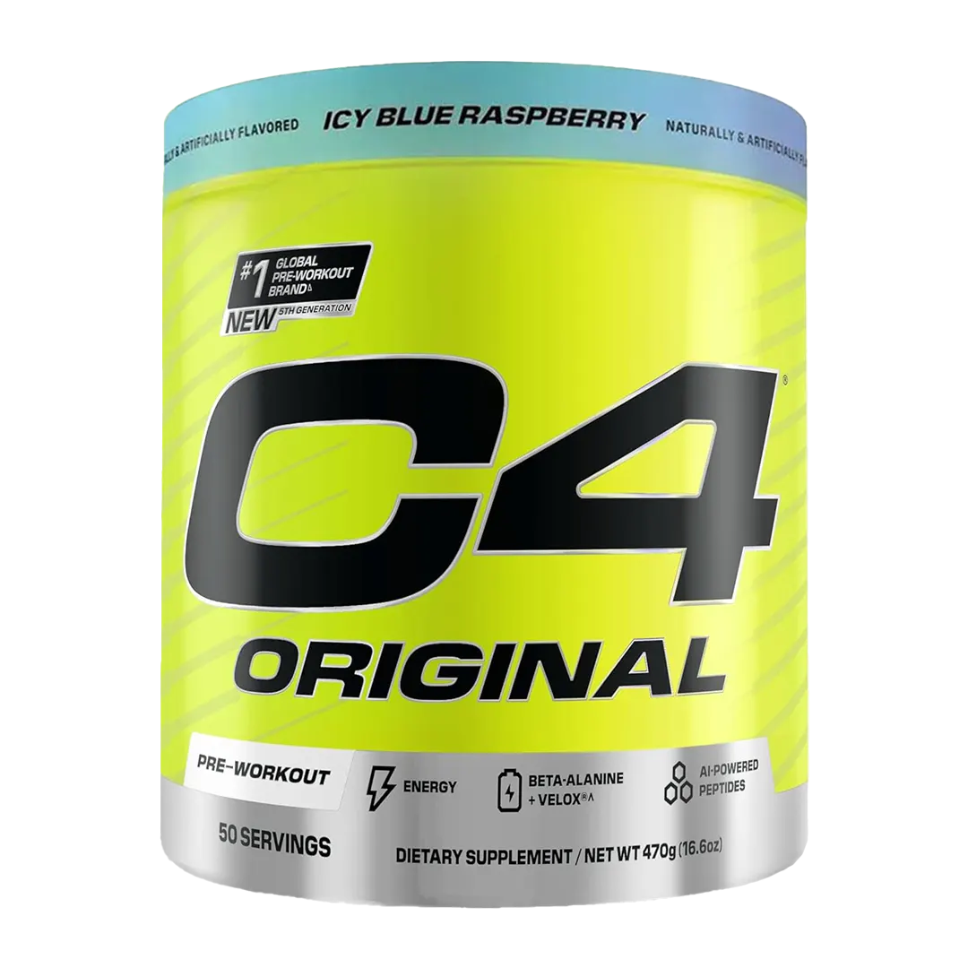 C4 original blue razz 50 servings new