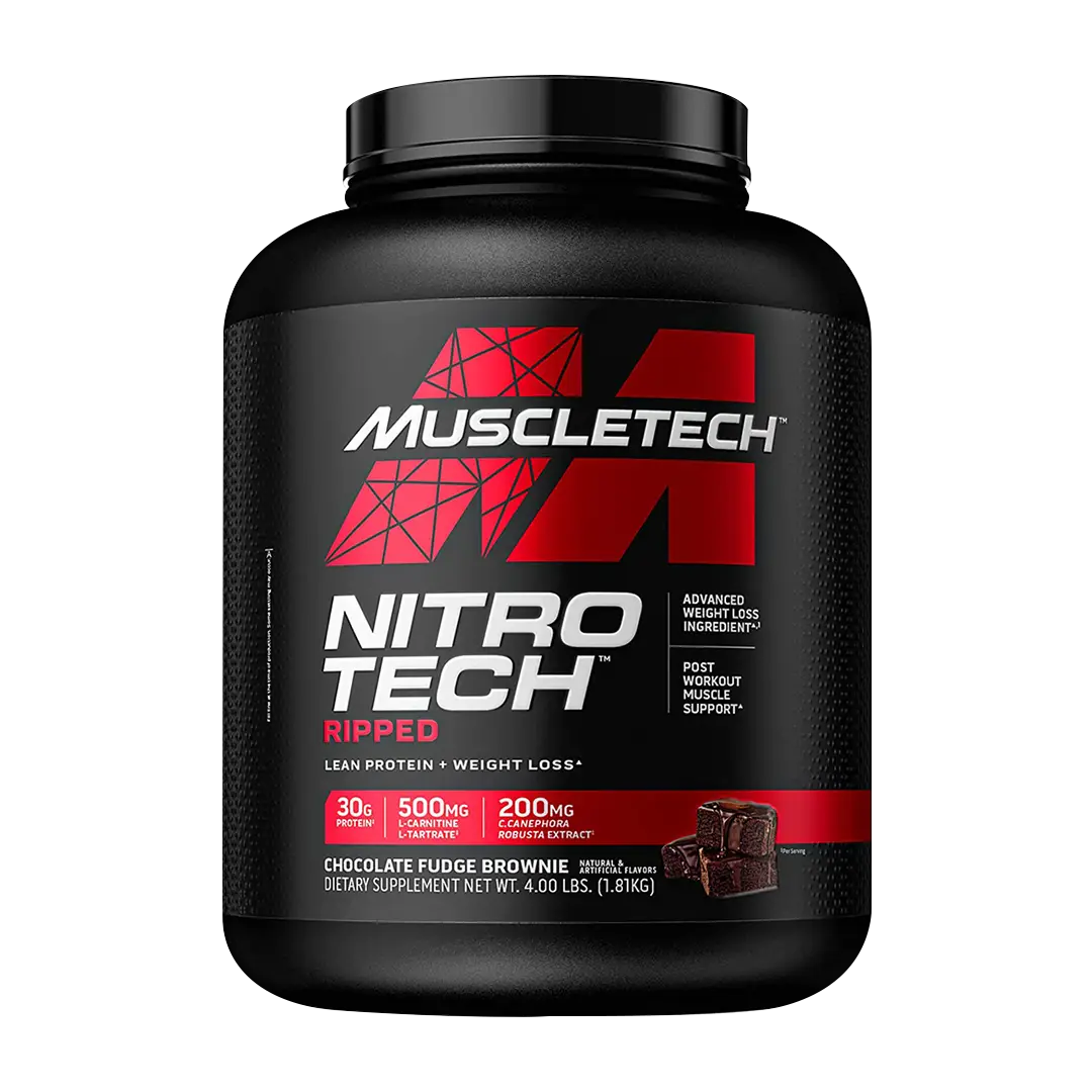 Buy Muscletech Nitrotech Ripped triple chocolate brownie in Pakistan